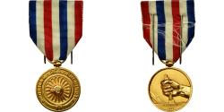 World Coins - France, Médaille des cheminots, Medal, 1943, Uncirculated, Favre-Bertin, Gilt