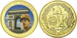 World Coins - France, Medal, L'Arc de Triomphe, History, , Copper Gilt