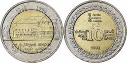 World Coins - Sri Lanka, 10 Rupees, 1998, British Royal Mint, Bi-Metallic, , KM:158