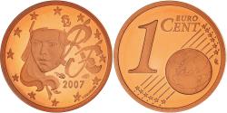 World Coins - France, Euro Cent, 2007, Paris, BE, , Copper Plated Steel, KM:1282