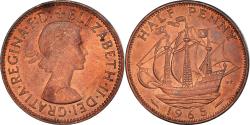 World Coins - Coin, Great Britain, 1/2 Penny, 1965