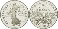World Coins - Coin, France, Semeuse, 5 Francs, 2001, Paris, , Nickel Clad