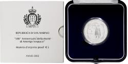 World Coins - San Marino, 5 Euro, "500éme Anniversaire de la Mort de Amerigo Vespucci