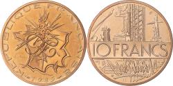 World Coins - Coin, France, Mathieu, 10 Francs, 1985, Paris, Tranche B,