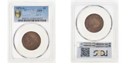 World Coins - Coin, France, Cérès, 5 Centimes, 1871, Paris, PCGS, MS63BN, , Bronze