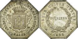 World Coins - France, Token, Notary, 1888, , Silver