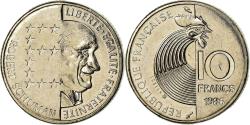 World Coins - Coin, France, Schumann, 10 Francs, 1986, Paris, , Nickel, KM:958