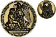 World Coins - France, Medal, Napoléon Ier, Séjour à l'Ille St Hélène, History, Denon
