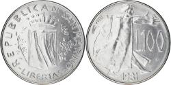 World Coins - Coin, San Marino, 100 Lire, 1981, Rome, , Steel, KM:122