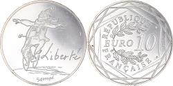 World Coins - France, 10 Euro, Liberté Hiver Sempé, 2014, Paris, , Silver