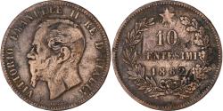 World Coins - Coin, Italy, Vittorio Emanuele II, 10 Centesimi, 1862, , Copper