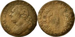 World Coins - Coin, France, 12 deniers françois, 12 Deniers, 1792, Rouen, , Bronze