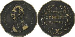 World Coins - France, Medal, Le Maréchal Drouet D’Erlon, Reims, 1844, Brass,