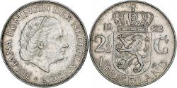 World Coins - Netherlands, Juliana, 2-1/2 Gulden, 1962, Utrecht, Silver, , KM:185