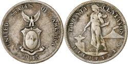 World Coins - Philippines, 20 Centavos, 1945, Denver, Silver, , KM:182