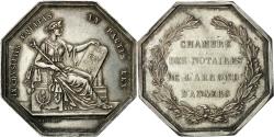 World Coins - France, Token, Chambre des Notaires d'Angers, Pacot, , Silver