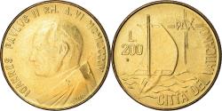 World Coins - Coin, VATICAN CITY, John Paul II, 200 Lire, 1984, FDC,