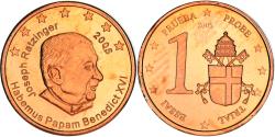 World Coins - Vatican, Euro Cent, Type 2, 2005, unofficial private coin, , Copper