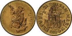World Coins - San Marino, 20 Lire, Work Life, 1978, Rome, BU, Aluminum-Bronze, , KM:80