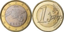 World Coins - Estonia, Euro, 2011, Vantaa, Bi-Metallic,