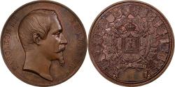 World Coins - France, Medal, Napoleon III , Exposition Universelle Agriculture Industrie Beaux