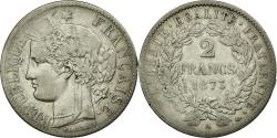 World Coins - Coin, France, Cérès, 2 Francs, 1873, Paris, , Silver, KM:817.1