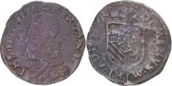World Coins - Coin, Spanish Netherlands, Philip II, Liard, 1587, Maastricht, , Copper