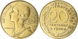 World Coins - Coin, France, Marianne, 20 Centimes, 1988, Paris, , Aluminum-Bronze