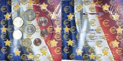 World Coins - France, 1 Cent to 2 Euro, euro set, 2003, Monnaie de Paris, BU,