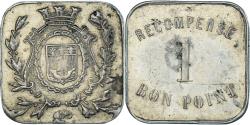 World Coins - France, Token, Commerce, Récompense 1 Bon Point, , Nickel
