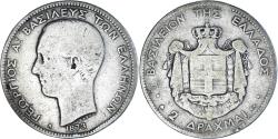 World Coins - Coin, Greece, George I, 2 Drachmai, 1873, Paris, , Silver, KM:39