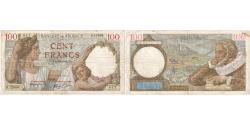 World Coins - France, 100 Francs, Sully, 1940-08-01, B.12988, VF(30-35)