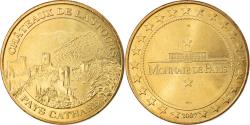 World Coins - France, Token, Touristic token, 11/ Château de Lastours, Arts & Culture, 2007