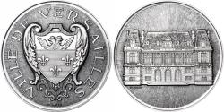 World Coins - France, Medal, Ville de Versailles, 1985, Silvered bronze, Cadart,