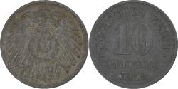 World Coins - German Empire, 10 Pfennig, 1919