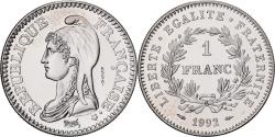 World Coins - France, 1 Franc, République, 1992, MDP, Pattern, Nickel,