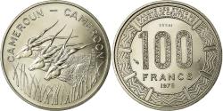 World Coins - Coin, Cameroon, 100 Francs, 1975, Paris, ESSAI, , Nickel, KM:E16