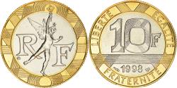 World Coins - Coin, France, Génie, 10 Francs, 1998, Paris, , Aluminum-Bronze