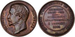 World Coins - France, Medal, Napoléon III, Agriculture, Exposition, Issoire, 1861, Copper, De