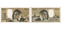 World Coins - France, 500 Francs, Pascal, 1970, E.23, VF(30-35), Fayette:71.5, KM:156a