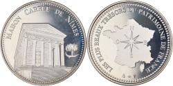 World Coins - France, Medal, Nimes - La Maison Carrée, , Copper-nickel
