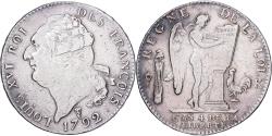 World Coins - France, ECU, 6 Livres, Écu de 6 livres françois, 1792 / AN 4, Bordeaux