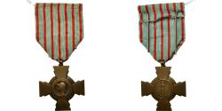 World Coins - France, Croix du Combattant, Medal, 1914-1918, Very Good Quality, Bronze, 36.5