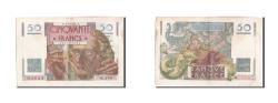 World Coins - Banknote, France, 50 Francs, 50 F 1946-1951 ''Le Verrier'', 1951, 1951-06-07