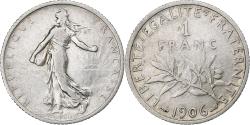 World Coins - France, Franc, Semeuse, 1906, Paris, Silver, , Gadoury:547