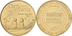 World Coins - France, Token, Berk sur Mer - cerfs volants, 2017, Copper-nickel Aluminium