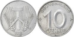 World Coins - Coin, GERMAN-DEMOCRATIC REPUBLIC, 10 Pfennig, 1952, Berlin, , Aluminum