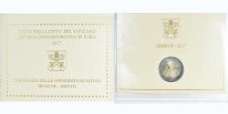 World Coins - Vatican, 2 Euro, centenaire des Apparitions de Fatima, 2017, Rome, Pape