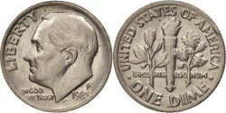 Us Coins - United States, Roosevelt Dime, 1985, Philadelphia, , KM:195a