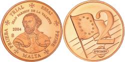 World Coins - Malta, Fantasy euro patterns, 2 Euro Cent, 2004, , Copper